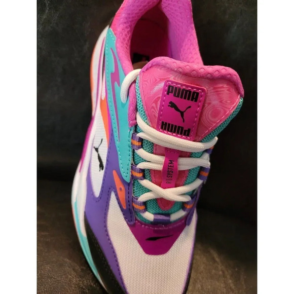 Women Puma Rs Fast Hypnotize Sneaker-  Size 6 - Vibrant Colors -  Brand New - Picture 7 of 16